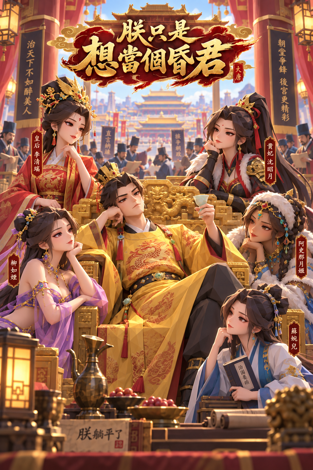 朕只是想當個昏君 封面