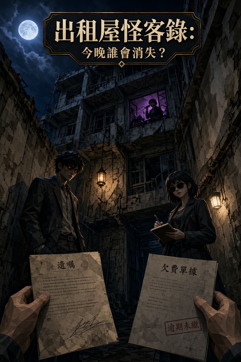 出租屋怪客錄：今晚誰會消失？ 封面
