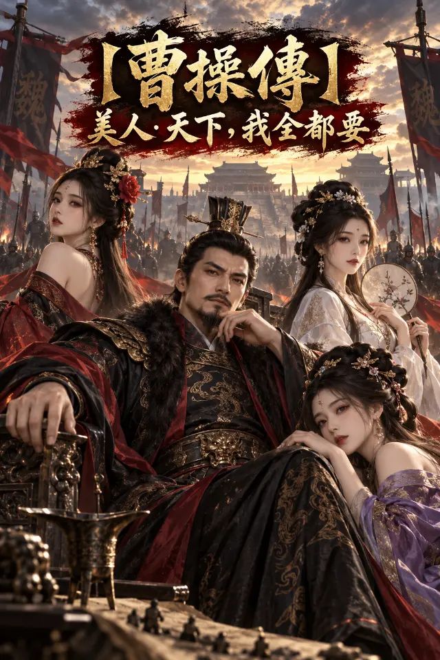 【曹操傳】美人、天下，我全都要 封面